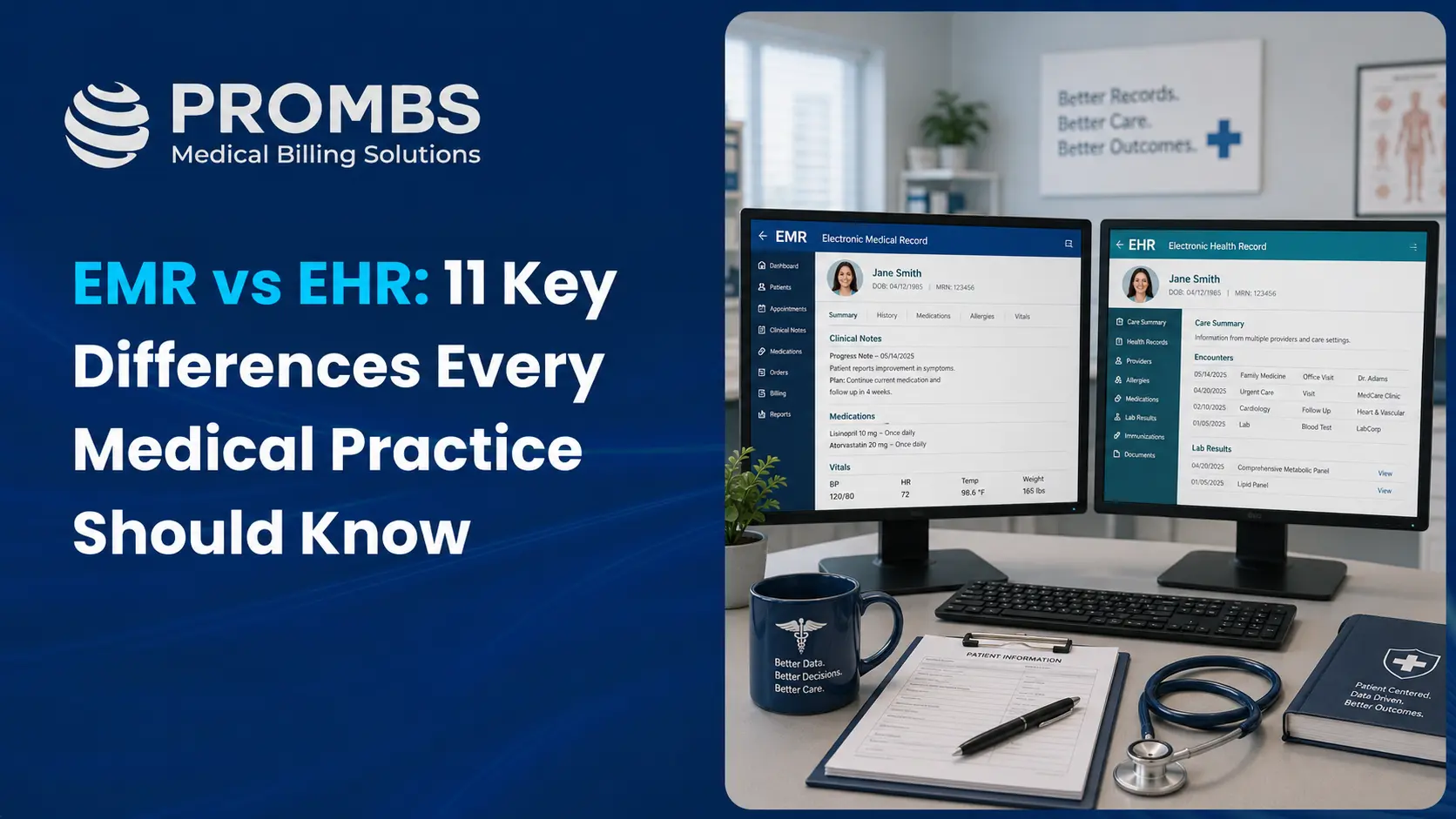 EMR vs EHR 11 Key Differences Every Medical Practice Should Know