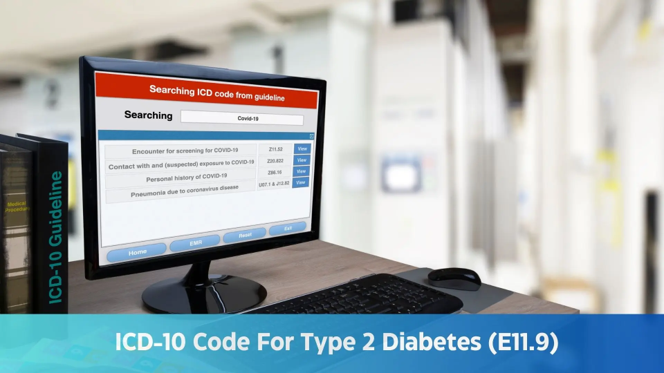 ICD-10 Code For Type 2 Diabetes (E11.9)