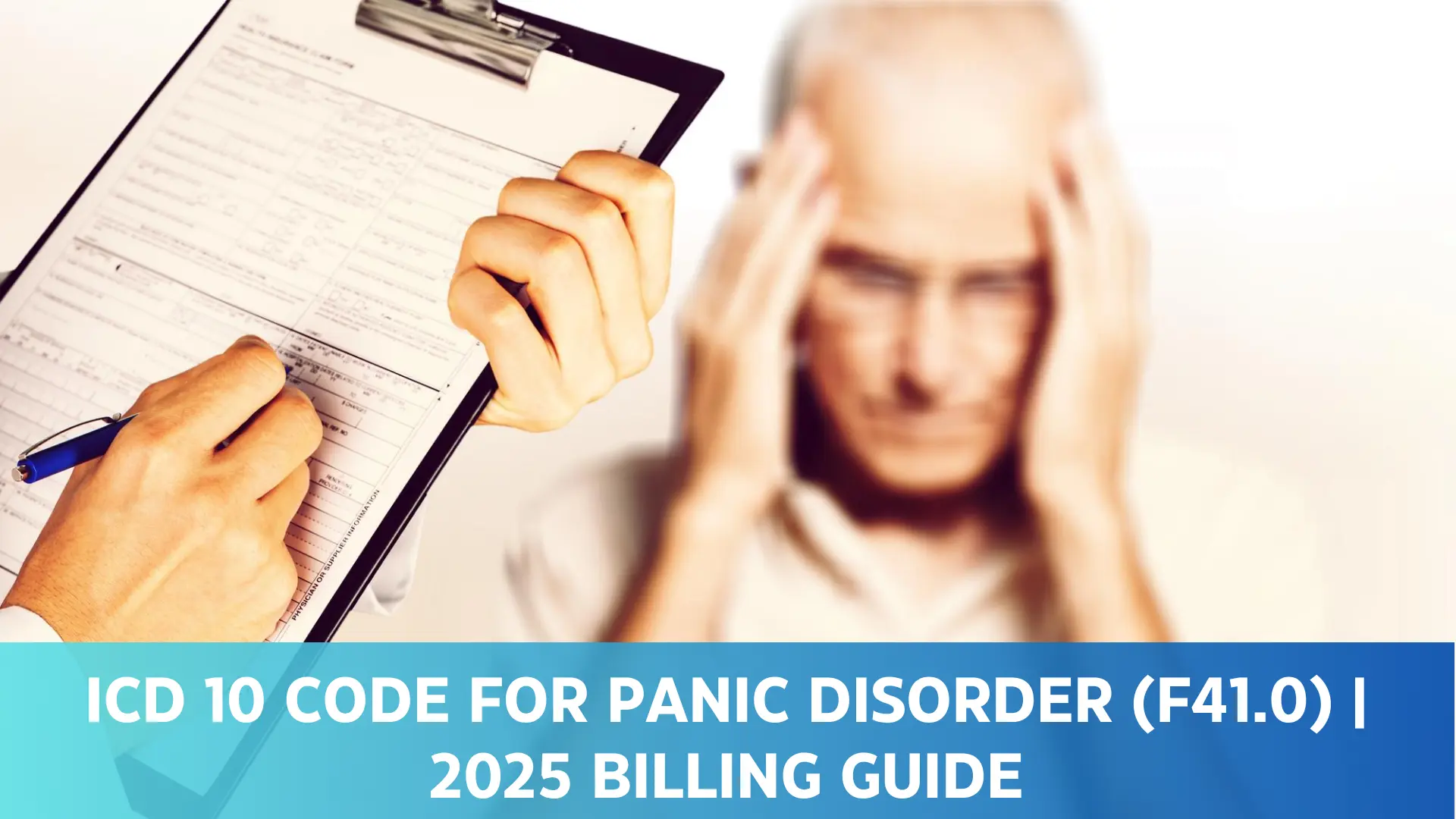 ICD 10 Code for Panic Disorder (F41.0)