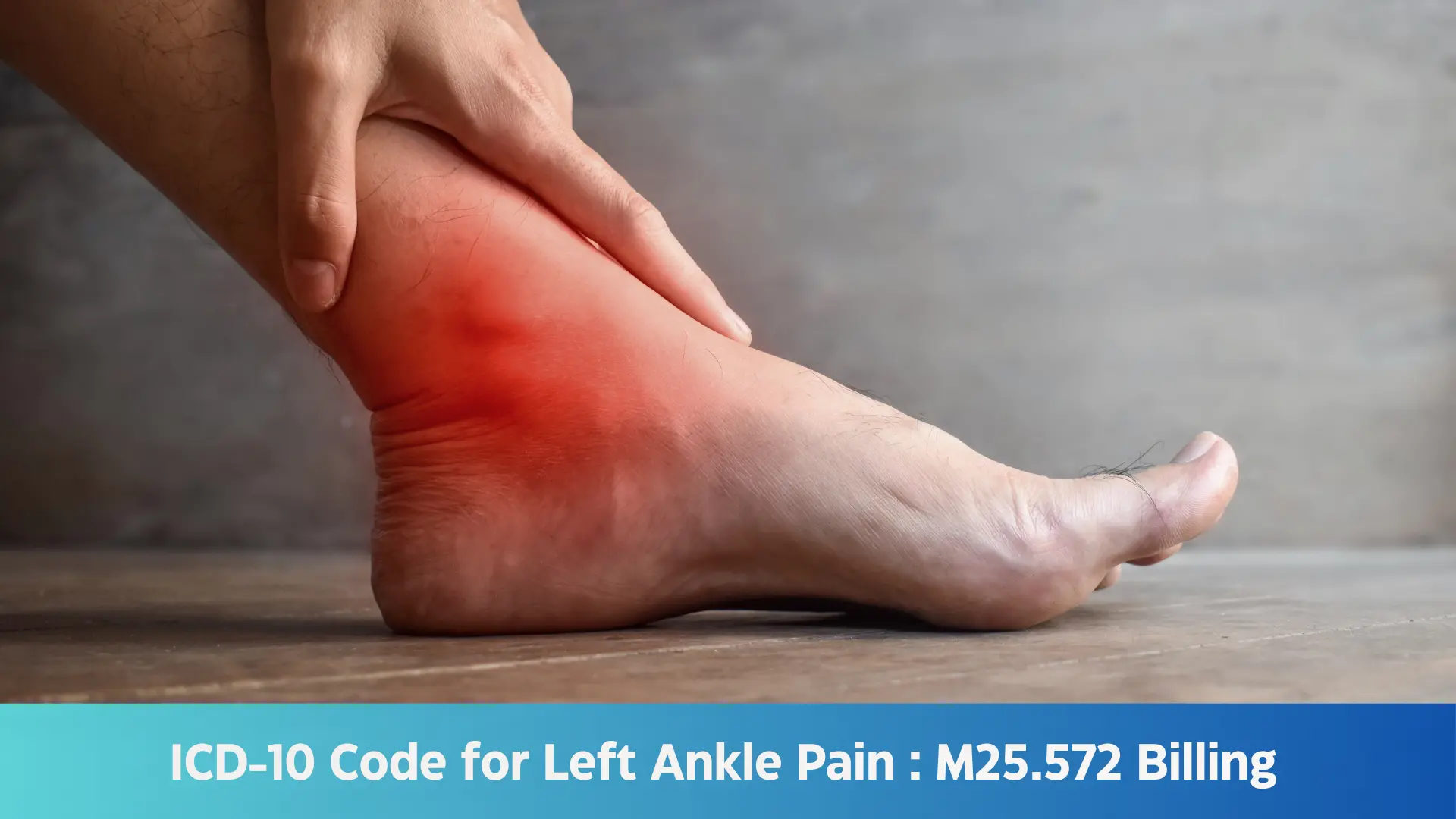 ICD10 Code for Left Ankle Pain