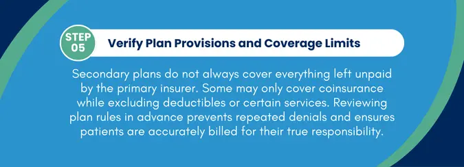 Verify Plan Provisions and Coverage Limits