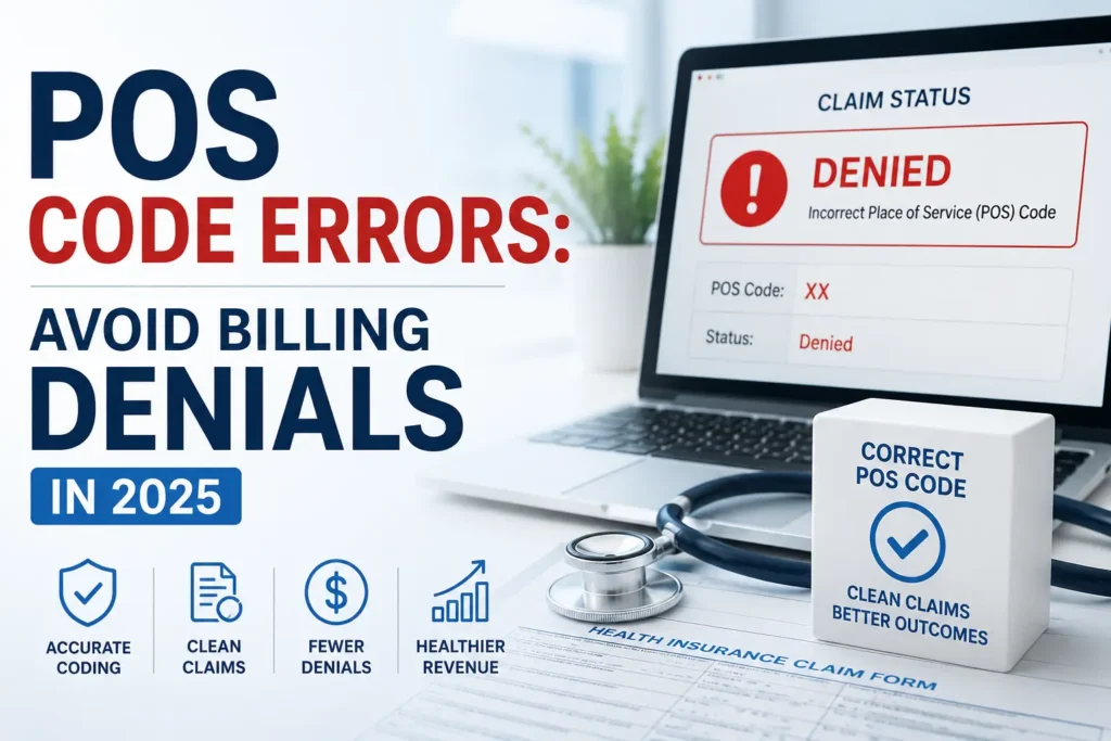 POS Code Errors Avoid Billing Denials in 2025