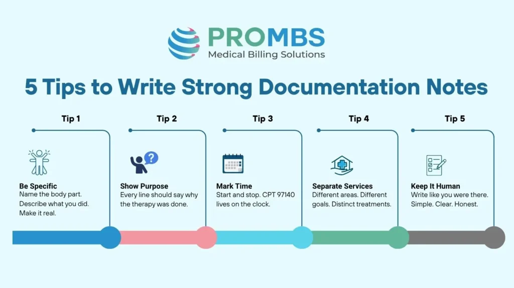 5 Tips to Write Strong Documentation Notes