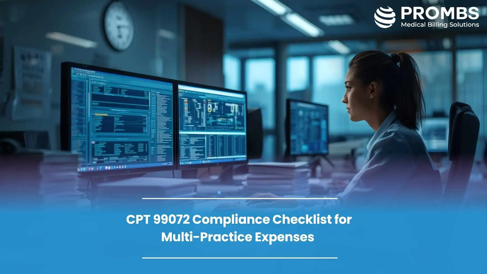 CPT 99072 Compliance Checklist for Multi-Practice Expenses
