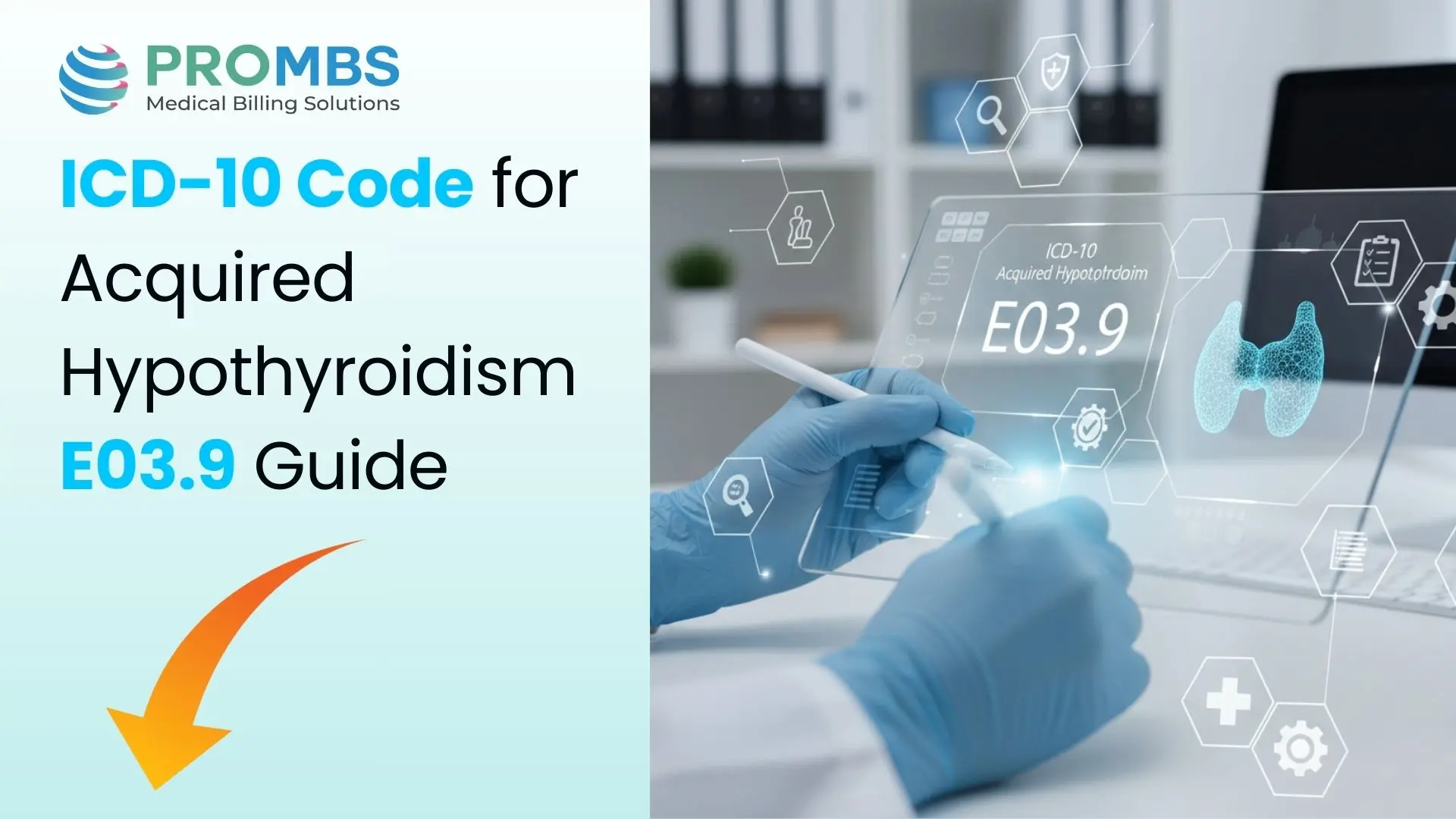 ICD-10 Code for Acquired Hypothyroidism E03.9 Guide