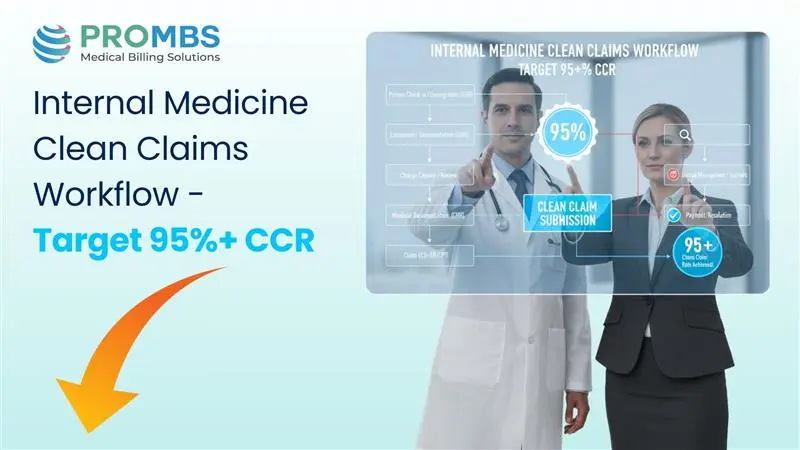 Internal Medicine Clean Claims Workflow - Target 95%+ CCR