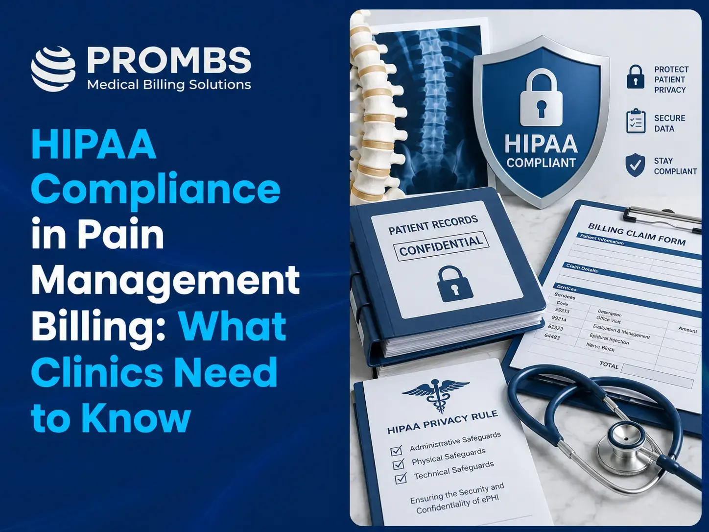HIPAA Compliance in Pain Management Billing What Clinics Need to Know