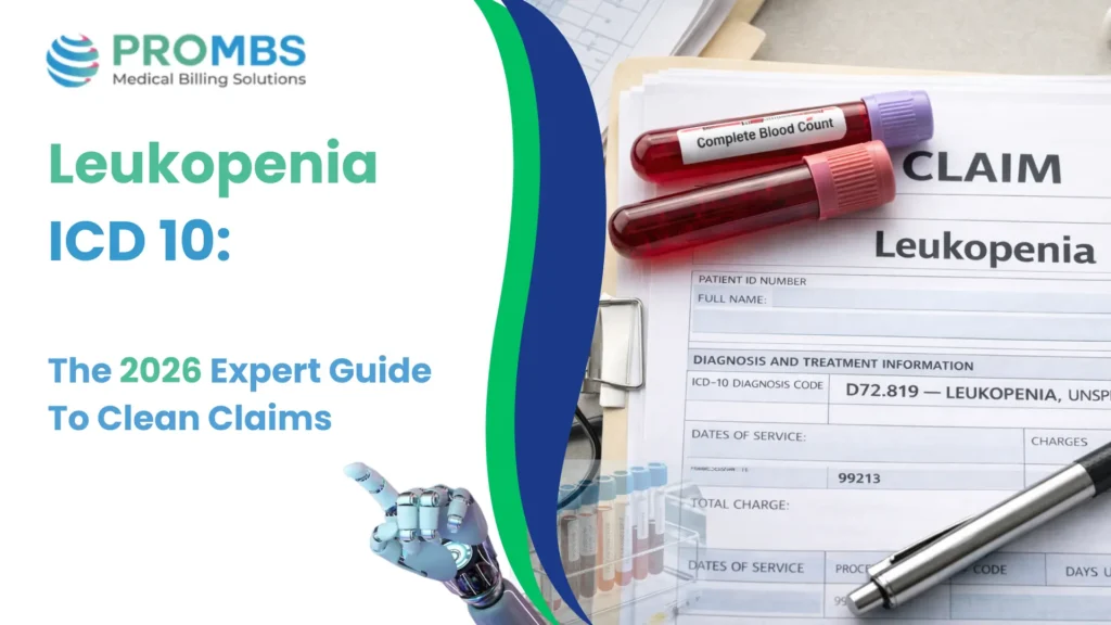Leukopenia ICD 10 The 2026 Expert Guide to Clean Claims
