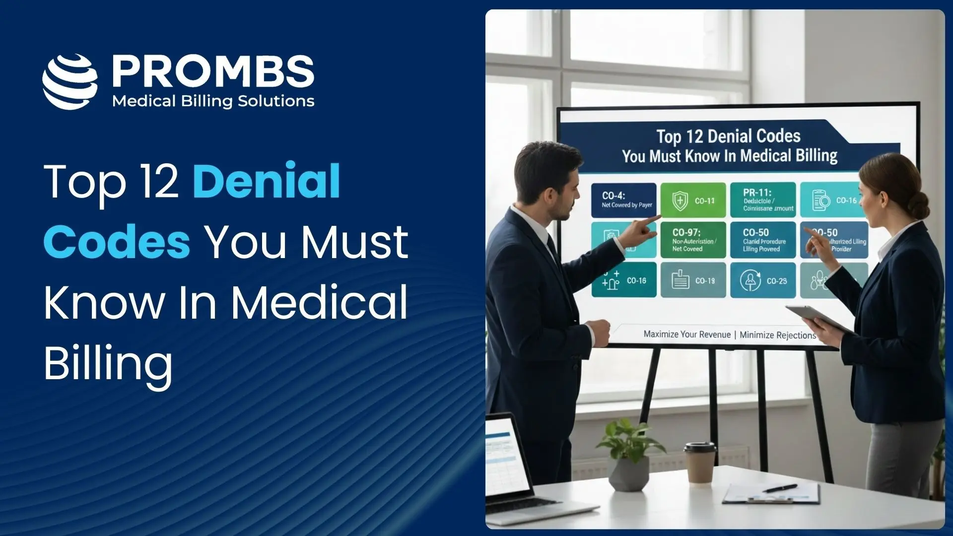 Top 12 Denial Codes You Must Know In Medical Billing