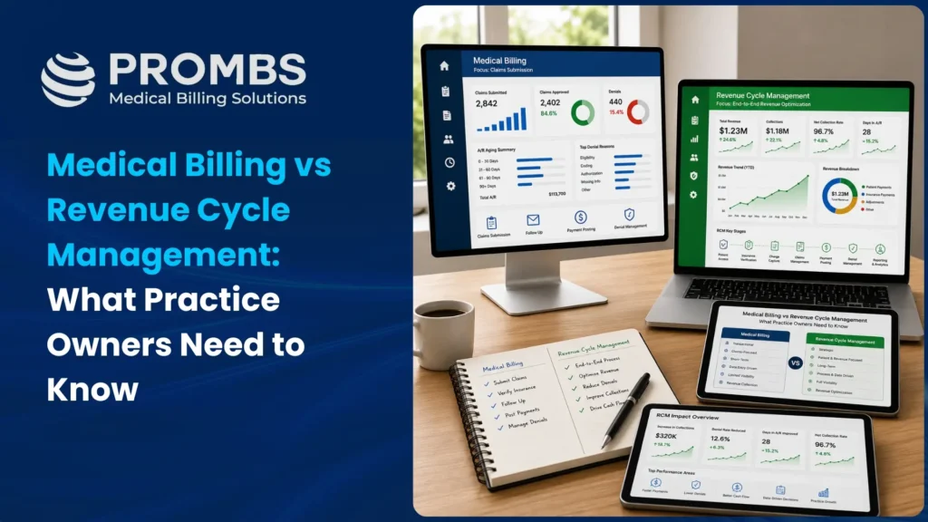 Medical Billing vs Revenue Cycle Management What Practice Owners Need to Know