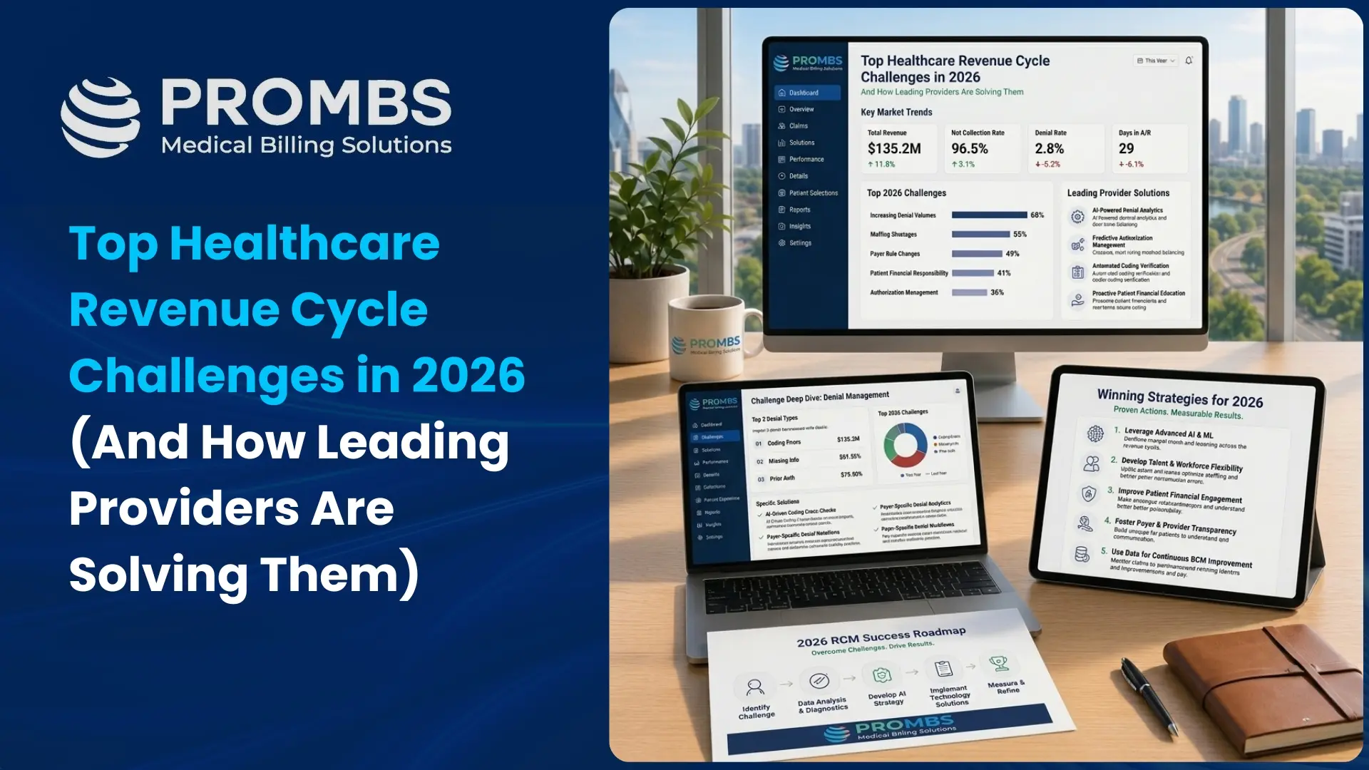 Top Healthcare Revenue Cycle Challenges in 2026 (And How Leading Providers Are Solving Them)