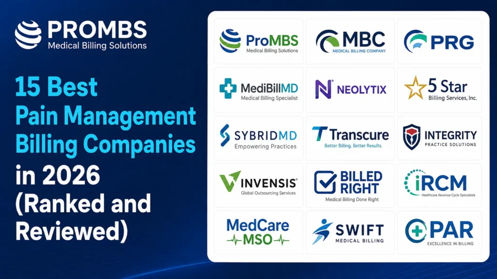 15 Best Pain Management Billing Companies in 2026 (Ranked and Reviewed)
