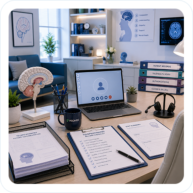 Telepsychiatry Billing Services